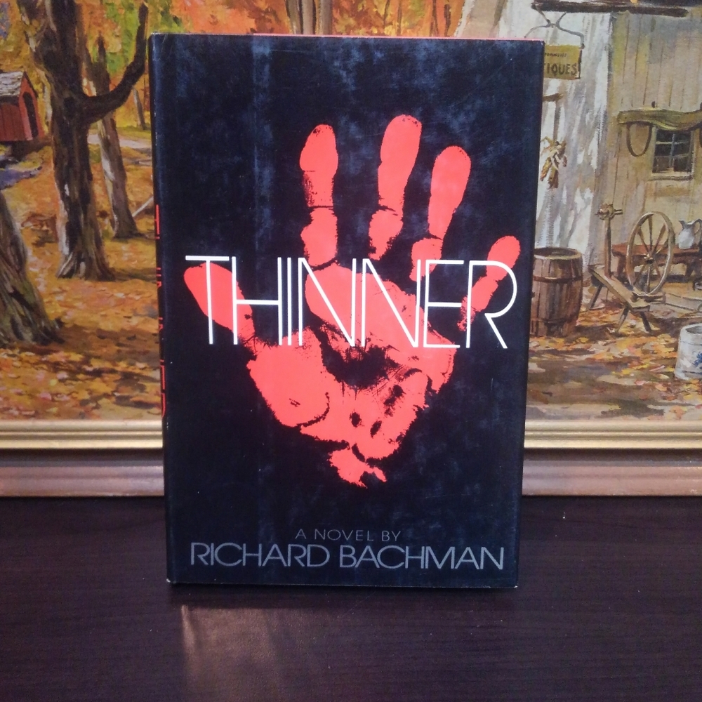 💎 Thinner 🔥 1984 Original 📖 Stephen King as Richard Bachman Pseudonym Horror